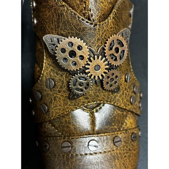 Hades Women’s Steampunk Oxford Shoes Size 11 - Picture 3 of 11